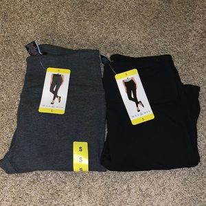 Max & Mia Black and Charcoal Full length Leggings